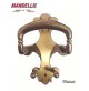 APPENDIABITI PARETE MANDELLI MADE IN ITALY  -  EPOCA - OTTONE BRONZATO VINTAGE