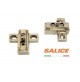 BASE PER CERNIERA SALICE B2S3B69 H. mm.6 TIPO A CROCE ASIMMETRICA