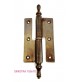 CERNIERA POMELLA IN OTTONE 100x70 BAROCCO PER PORTE IN LEGNO DX/SX BRONZO