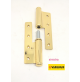 CERNIERA PORTA VALLI & VALLI / FORGES K237 Oro lucido mm.135x68 Dx / Sx 