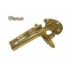 CERNIERE ANSELMI 255 SENZA CRICCHETTO FORO mm.27x13 ORO CERNIERA GAMBO H.68 