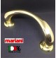 MANIGLIONE PORTA OTTONE MARIANI KIRA mm.225 Int.mm.175 OTTONE LUCIDO  