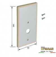 PLACCA PER ARGANELLO MANUALE PER TAPPARELLE BGM B50 B40 PER AVVOLGIBILI BIANCO