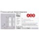 Scrocco porta chiusura AGB cod.A400170118 Aria 4 per infissi legno 41007050